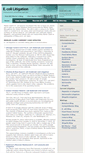 Mobile Screenshot of ecolilitigation.com