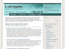 Tablet Screenshot of ecolilitigation.com